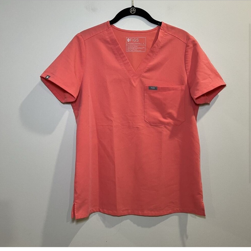 Figs Catarina One Pocket Scrub Top For Women Size‎ Small PO#1758